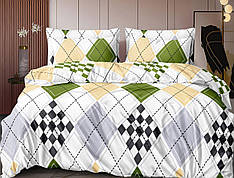 Постільна білизна полуторна 150*220 ранфорс на молнії (24168)