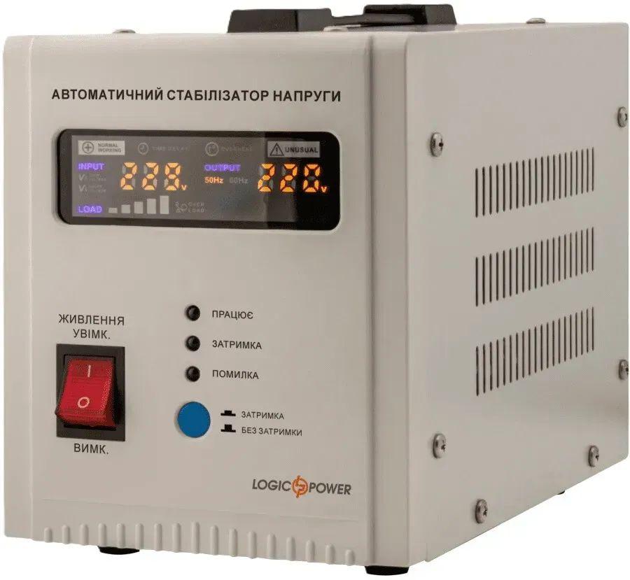Автоматичний стабілізатор напруги LogicPower LP-1750R (1000 Вт / 7 ступенів захисту)