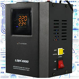 Автоматичний стабілізатор напруги Luxeon LDW-1000 чорний