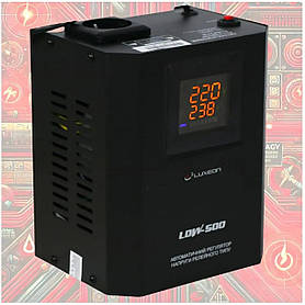 Автоматичний стабілізатор напруги Luxeon LDW-500 чорний