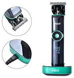 Тример для стриження VGR V-671 акумуляторний із набором насадок, фото 3