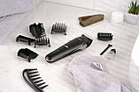 Машинка для стриження Ardesto HC-Y32-B акумуляторна з 6 насадками, фото 3