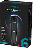 Машинка для стриження Ardesto HC-Y32-B акумуляторна з 6 насадками, фото 8