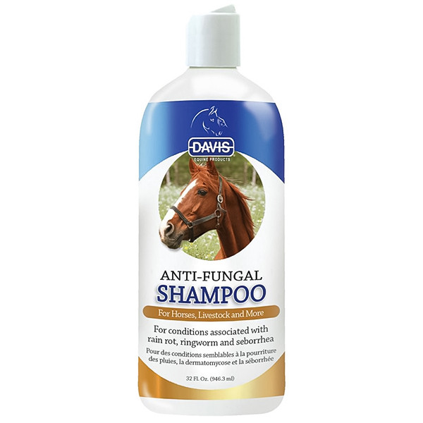 Davis Anti-Fungal Shampoo ДЕВІС АНТИ-ФУНГАЛ протигрибковий шампунь з 2% хлоргексидином для собак, коней