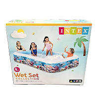 Дитячий надувний басейн Сімейний Intex 3.05 m х 1.83 m х 56cm