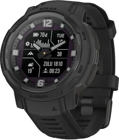 Смарт-годинник Garmin Instinct Crossover Solar - Tactical Edition Black (010-02730-10/00)