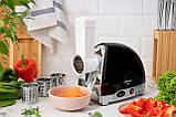 М'ясорубка Ardesto MGL-2250R (1800 Вт, 2.0 кг/хв, + шаткування + ковбаси + кокбе), фото 5