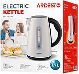 Електрочайник Ardesto EKL-F300W (1.7 л, 2200 Вт, неіржавка сталь), фото 9