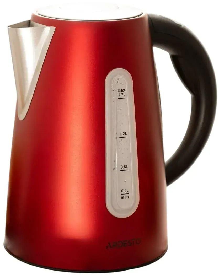Електрочайник Ardesto EKL-F300R (1.7 л, 2200 Вт, неіржавка сталь)