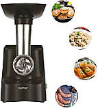 М'ясорубка Zelmer ZMM1525B (1500 Вт, 1.5 кг/хв, + шаткування + ковбаси + кокбе), фото 3