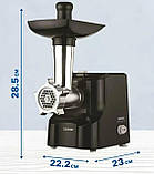 М'ясорубка Zelmer ZMM1525B (1500 Вт, 1.5 кг/хв, + шаткування + ковбаси + кокбе), фото 4