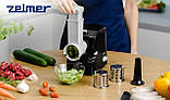 М'ясорубка Zelmer ZMM1525B (1500 Вт, 1.5 кг/хв, + шаткування + ковбаси + кокбе), фото 5