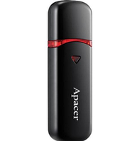Флеш накопичувач USB 32Gb Apacer AH333, Black, USB 2.0 (AP32GAH333B-1)