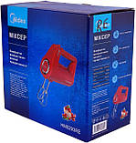 Міксер Midea HM 0293 RE (400 Вт, 5 швидкостей з режимом TURBO), фото 8