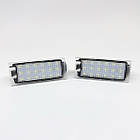 Штатна LED-підсвітка номерних знаків Renault Twingo, Clio, Espace, Laguna, фото 3