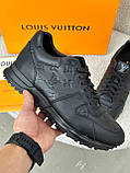 Кросівки Louis Vuitton Run Away чоловічі шкіряні якість преміум, фото 3