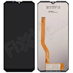 Дисплей для Oukitel K15 Plus/K15 Pro, з тачскрином у зборі, колір чорний