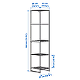 Стелаж JOSTEIN 41x40x180 cm IKEA 094.372.00, фото 4