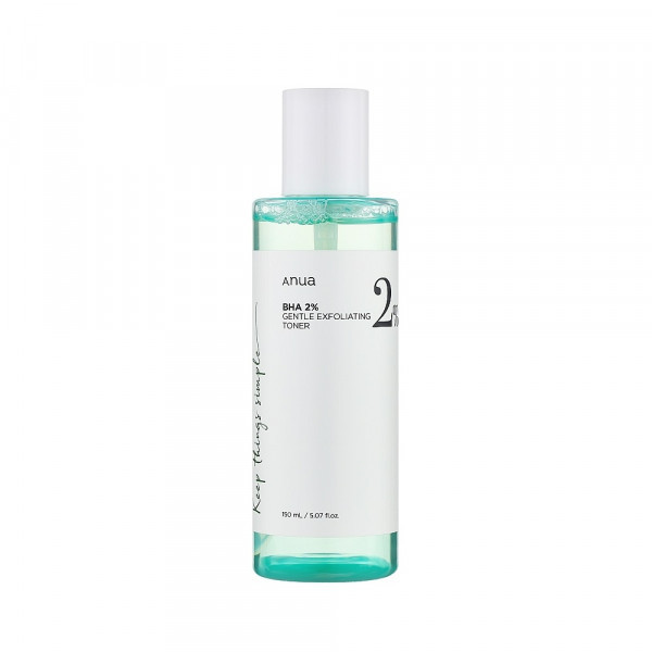 Кислотний тонер для зайвої ANUA BHA 2% Gentle Exfoliating Toner 150ml