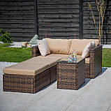 Модульні меблі для балкона Gaia колір венге, фото 10