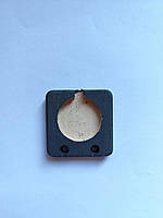 Плашка для опечатування, опломбовування. Сіра