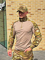 Костюм убакс і штани мультикам котон із поліестером весна-осінь, Штурмовий костюм чоловічий multicam