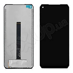 Дисплей для Oukitel WP7, з тачскрином у зборі, колір чорний