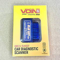 Діагностичний сканер автомобільний VOIN ELM-32721, OBD II, (ELM327, v2.1) 00000061119