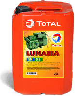 Синтетичне масло для компресорів холодильного обладнання Total LUNARIA SK 55 каністра 20л