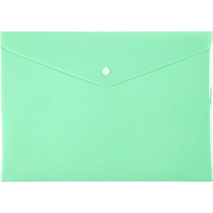 Папка на кнопці Axent А4, Pastelini, неом'ята, 12 шт, фото 1