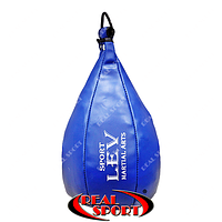 Боксерская груша Lev «Капля» средняя 60 х 30 см, кожа