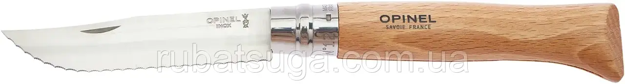 Ніж Opinel №12 VRI Inox Serrated, фото 1