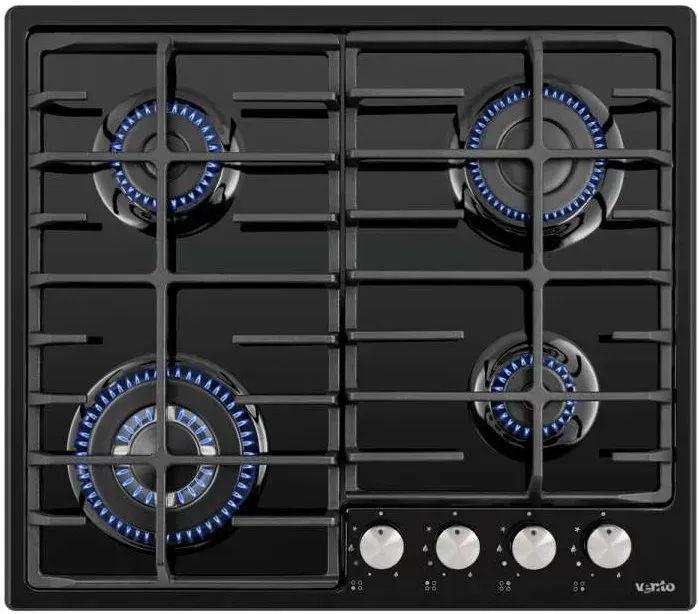Варильна поверхня газова Ventolux HG640-DA3 CEST (BK), фото 1