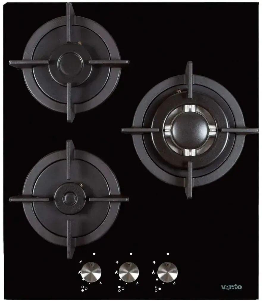 Варильна поверхня газова Ventolux HG430-G3G CEST (BK), фото 1