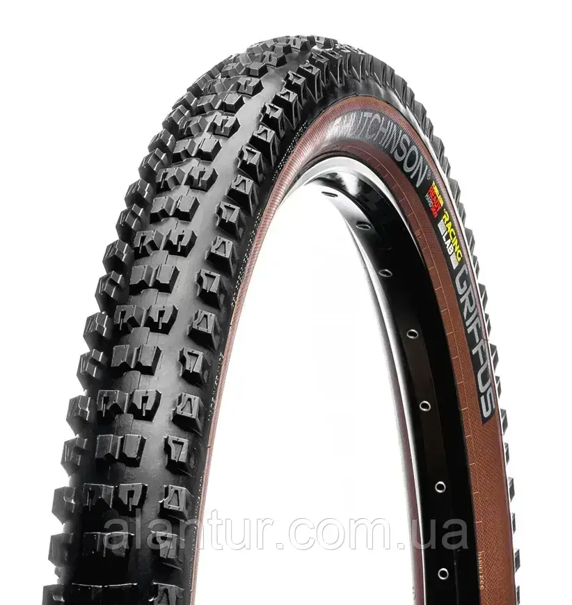 Покришка Hutchinson GRIFFUS 29х2,5 RLAB Hardskin Race Ripost Enduro 66tpi Tubeless Ready Складна Black/Tan