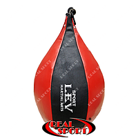 Боксерська груша Lev «Капля» велика 70 х 40 см, шкіра