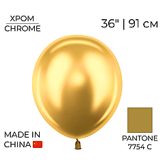 КИТАЙ-КТ 36" 003 Хром Золотий | Gold