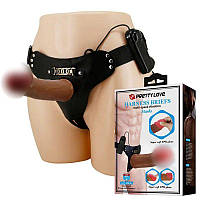 Pretty Love Harness Briefs Stark with Vibration Кітті