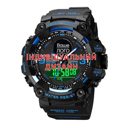 Awarder 001 Black-Blue Індивідуальний дизайн, фото 1