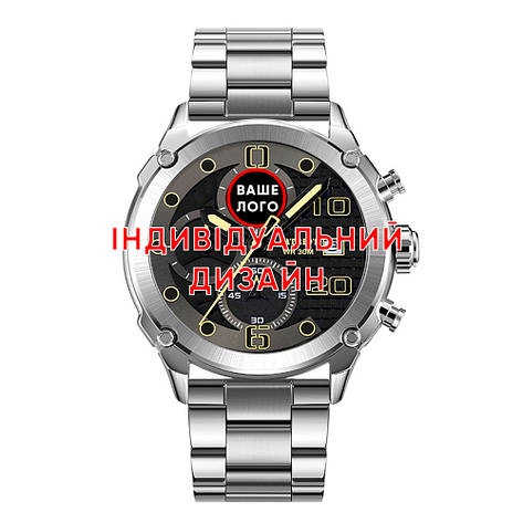 Awarder 016 Silver-Black Steel Індивідуальний дизайн, фото 1