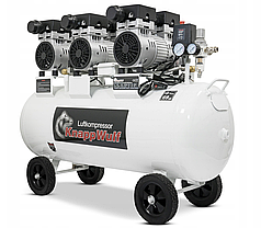 Безмасляний компресор 160 л, 8.5 кВт, 6 поршнів KnappWulf KPW160L