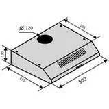 Витяжка Ventolux PARMA 50 BR, фото 6