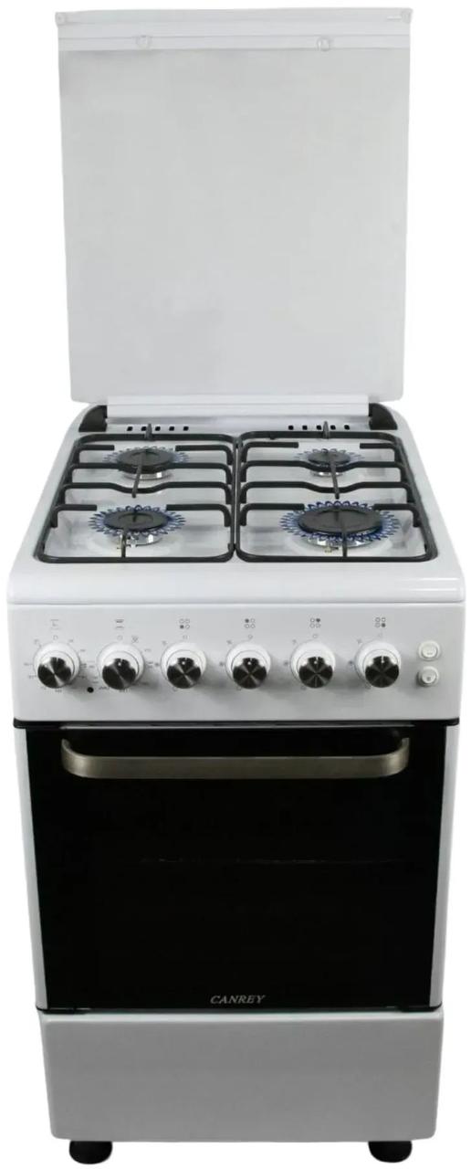 Плита комбінована Canrey CGEK 5060 KGT W ( поверхня газова, духовка електрична)