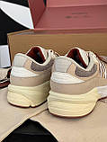 Кросівки New Balance x Loro Piana чоловічі білі шкіра замша та текстиль, фото 5