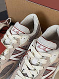 Кросівки New Balance x Loro Piana чоловічі білі шкіра замша та текстиль, фото 7