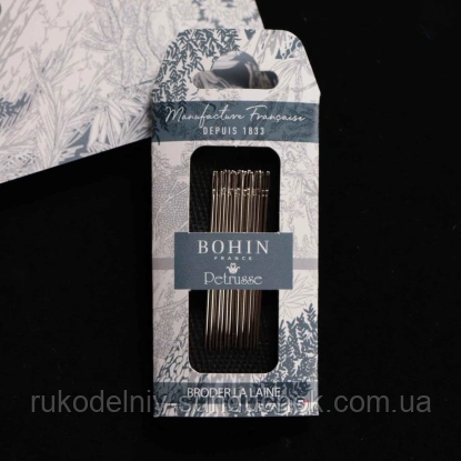 Embroidery №7 (15шт) Набір голок для вишивання по бавовні Bohin (Франція) 99991, фото 1