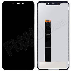 Дисплей для Oukitel F150 Bison 2021, з тачскрином у зборі, колір чорний