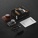 Електробритва Metz Camerist Shaver titanium gold with Bag (MZDF013) (на акумуляторі, USB, дорожня), фото 4