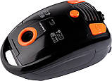 Пилосос з мішком для сухого прибирання Liberton LVC-0701B ECO Black, фото 11