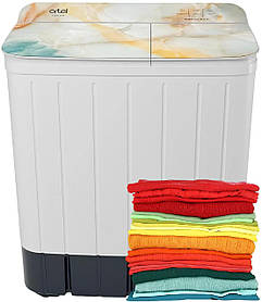 Пральна машина напівавтомат Artel TG 70 FP Abstract 02 (7 кг, 2-бакова з центрифугою)